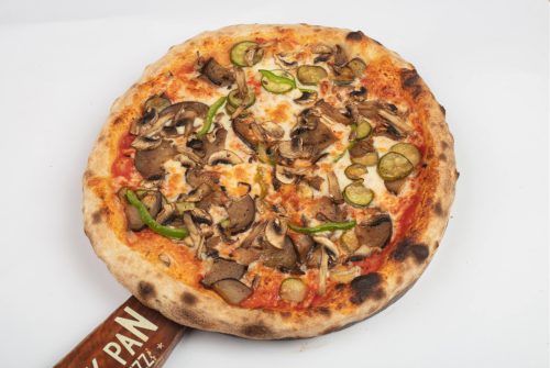 Black Pan Restaurant Pizza A Marrakech VEGETARIANA